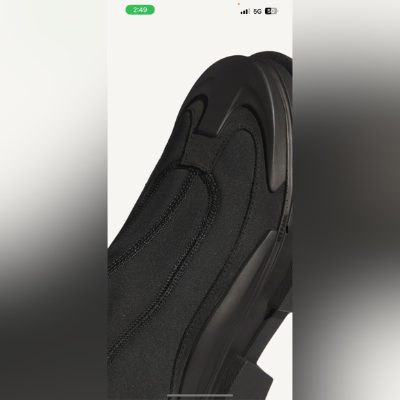 Ivy Park Noir Over the Knee Boots - size 7.5 - Picture 8 of 9